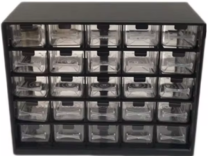 25 Multi-Grid Drawer Parts Box