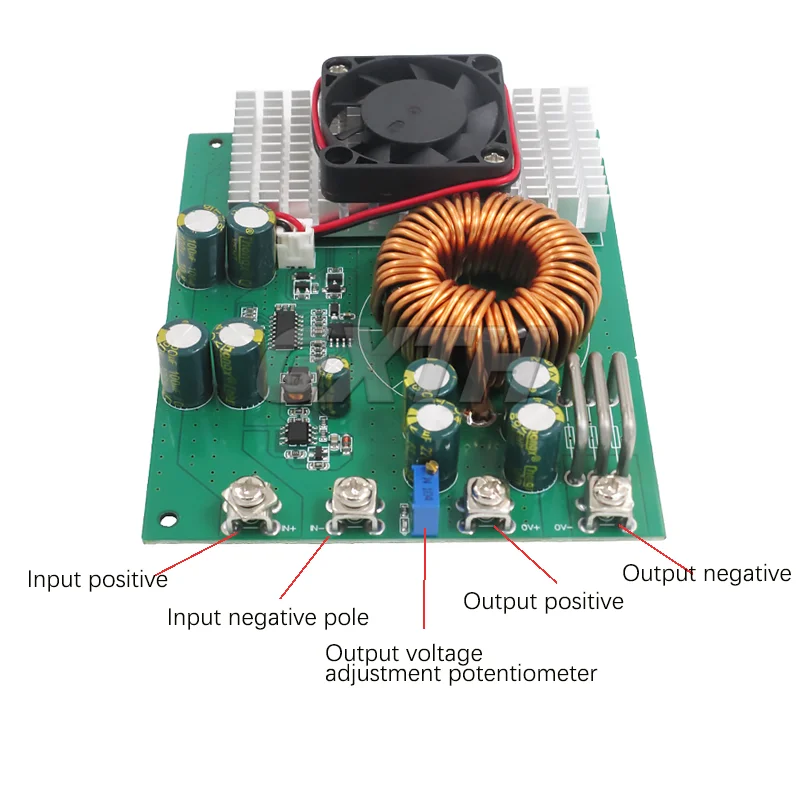 1000W Step Down Module DC25V-90V To DC2.5V-50V Adjustable Buck Converter - Image 2