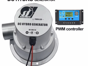 DC 18V 100w Mini Portable Hydroelectric Turbine Water Flow Hydro Generator